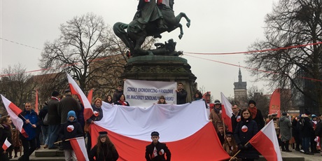 Gdańska Parada Niepodległości. 100-lecie odzyskania Niepodległości przez Polskę.